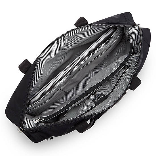 Sac Ordinateur Portable Kipling Ilia Tote Bag Noir | FR 1915UZ